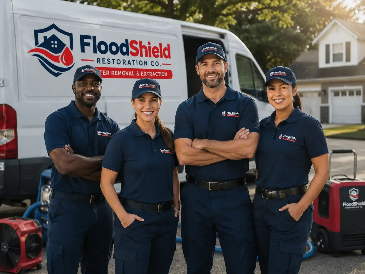Flood Damage Restoration company in Mount Summit, IN